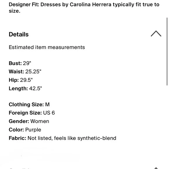 Carolina Herrera Purple Shirtdress ASO Carrie Bradshaw/SJP - Picture 14 of 16